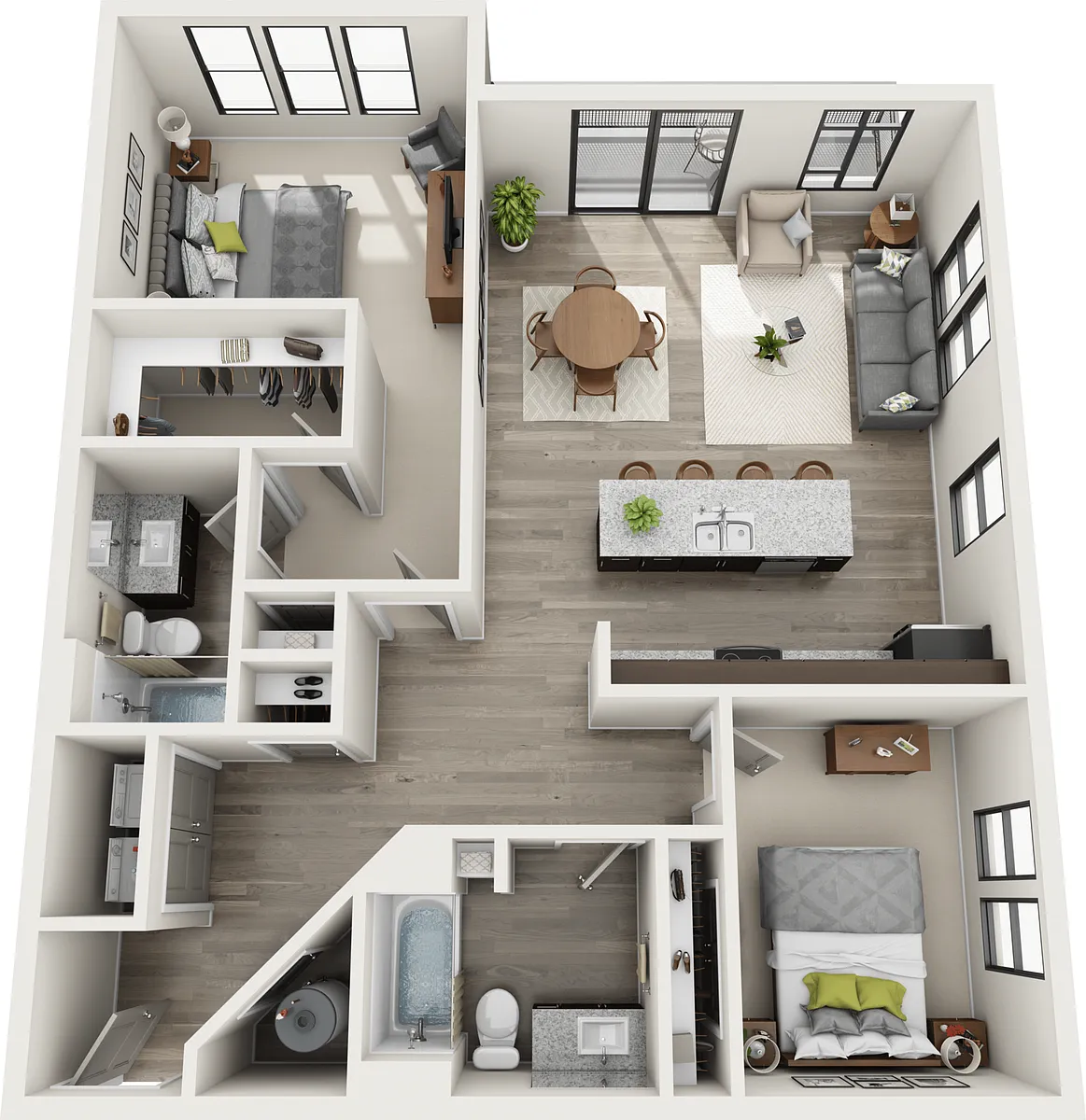 Floor plan Carter