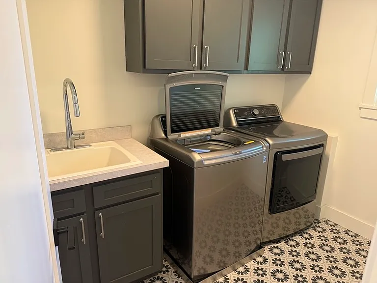 Upstairs laundry