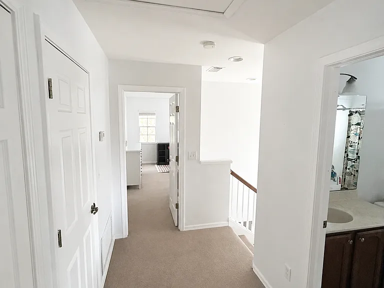 Facing master bedroom