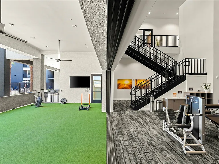 Indoor-Outdoor Fitness Center