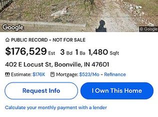 402 E Locust St, Boonville, IN 47601