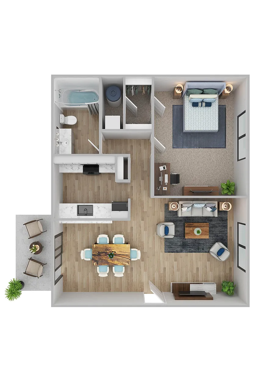 Floor plan The Seabreeze
