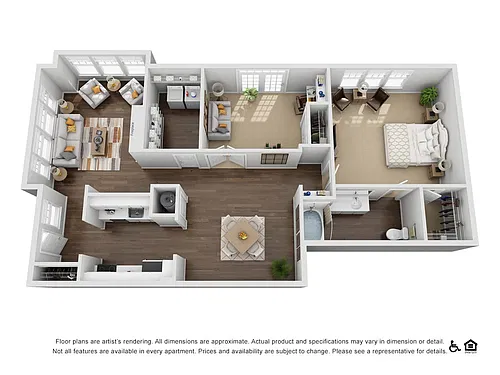 Floor plan 1DC