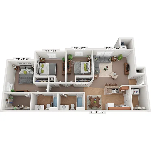 Floor plan Elm