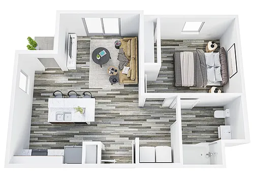 Floor plan The Creston - Accessible