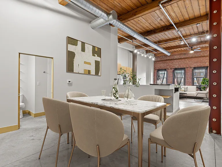 Contemporary open-concept dining areas