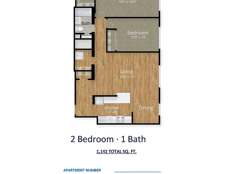 Two Bedroom One Bathroom Two Bedroom One Bathroom