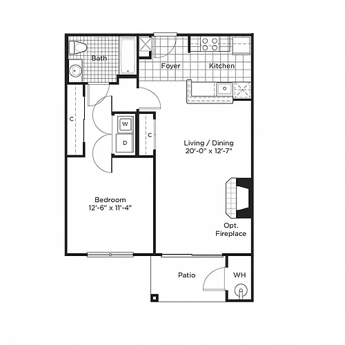 Floor plan A1-HC | Premium