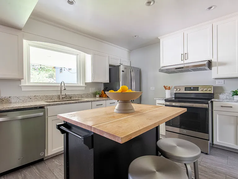 Recently remodeled kitchen