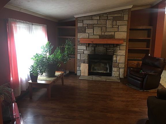 wood burning fire place