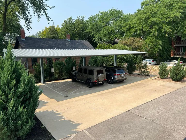 Reserved off street parking.