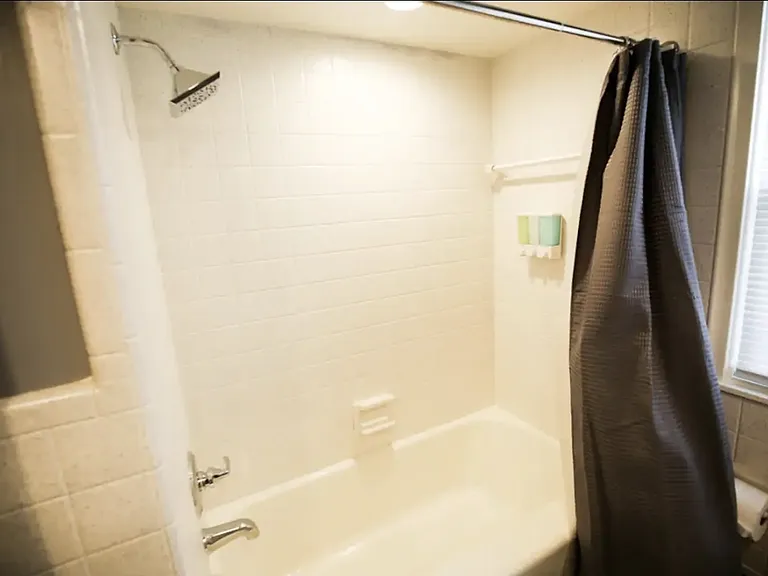 Full shower on main level