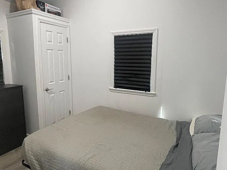 View of bedroom with closet