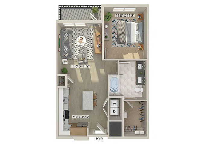 Floor plan A02