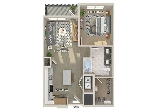 Floor plan A02