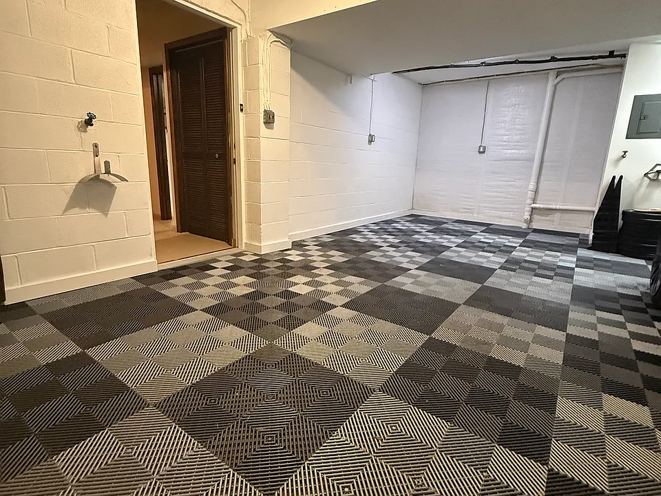 New updated garage floor