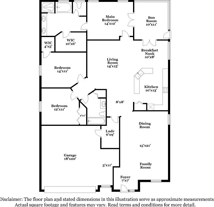 3 bed, 2.0 bath, 1905 sqft, $2,315 — Photo 2