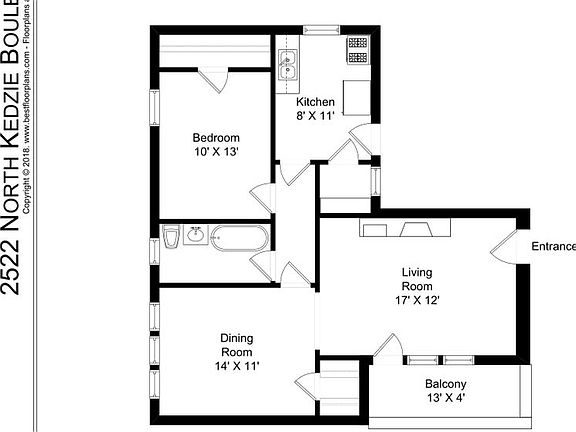 3rd image of 2516 N Kedzie Blvd #906