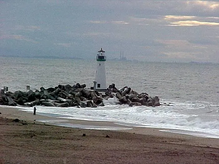 You'll delight in breathtaking Walks to the Harbor Lighthouse on Seabright Beach near the end of our block on 2nd Avenue