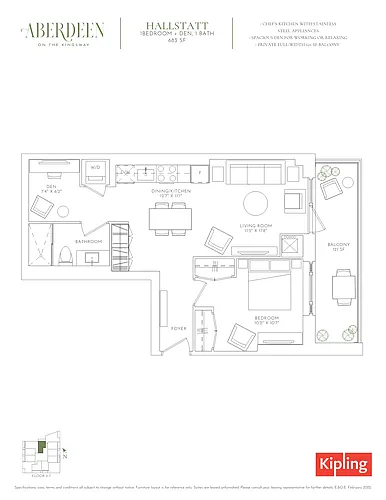 Floor plan 401