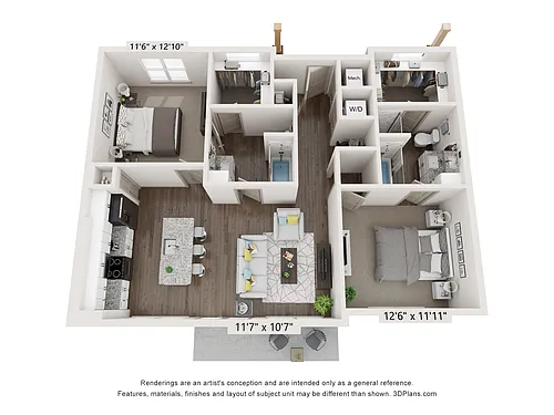 Floor plan B1