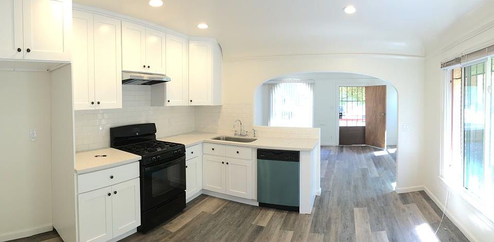 Kitchen (comes w/fridge) and Living Room