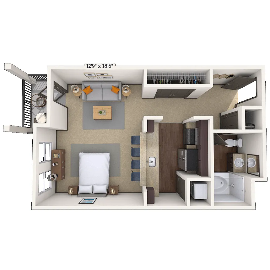Floor plan 01A