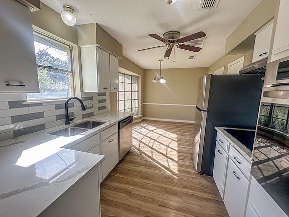 New kitchen with new appliances