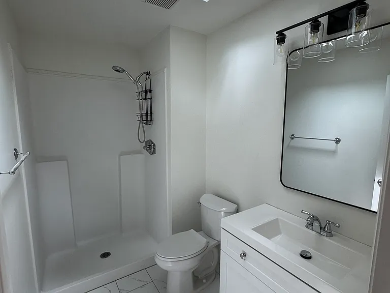 Yes another natural light view of this wonderful and updated primary bath