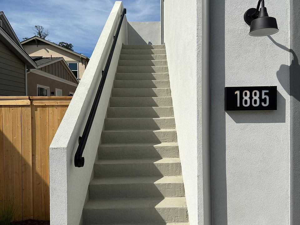 Private entrance steps away from street parking