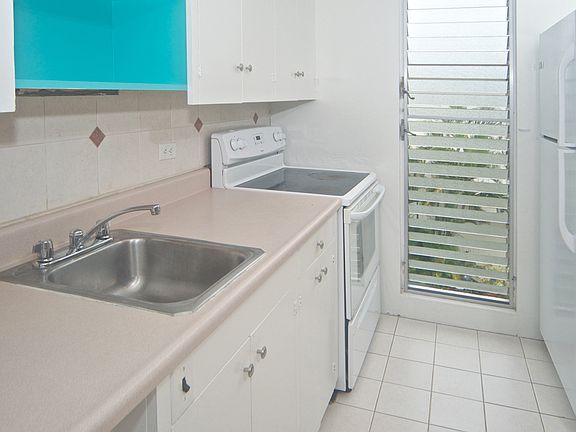 Airy/bright kitchen.