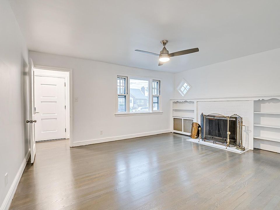 living room with entrance door