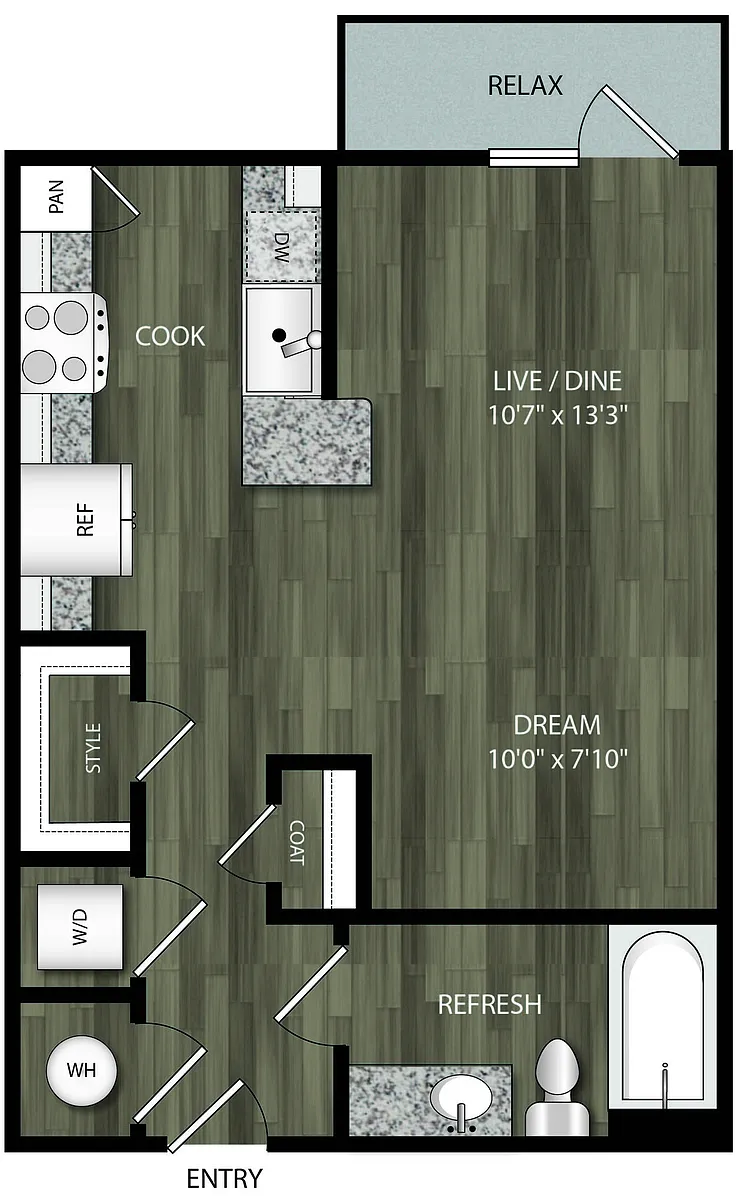 Floor plan E1