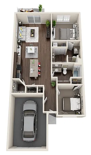 Floor plan Driftwood