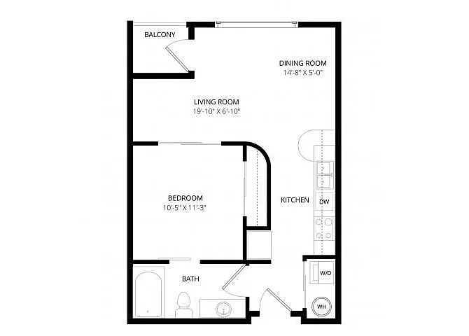 Floor plan Fremont