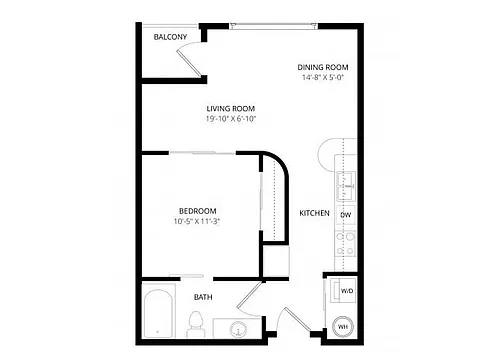 Floor plan Fremont
