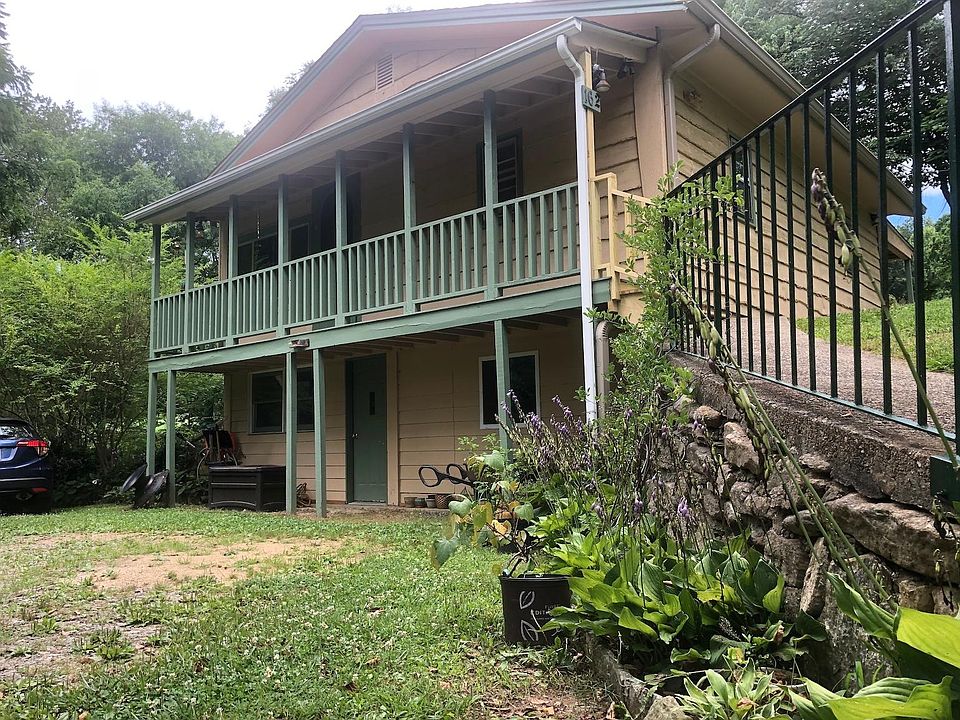 Front of house, bottom level is basement