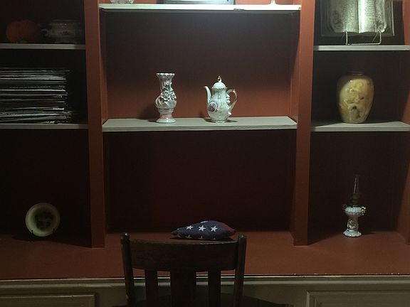 Built in desk