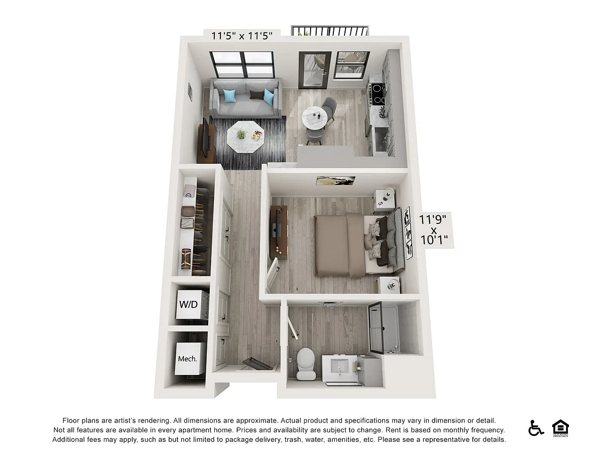 Floor plan E1