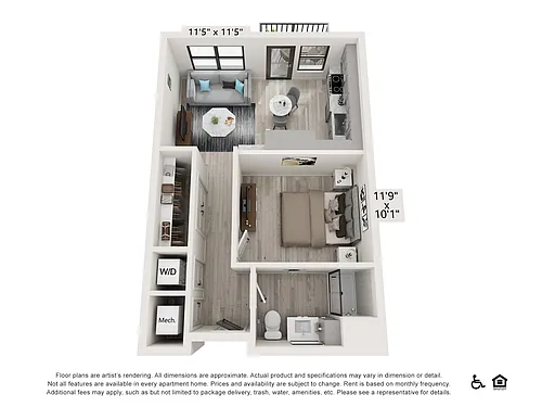 Floor plan E1A