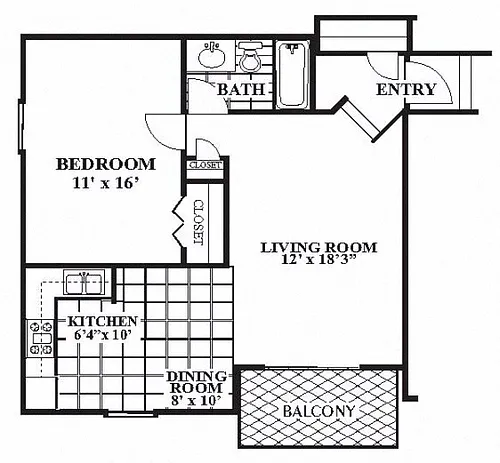Floor plan B