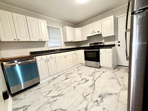 kitchen with new appliances