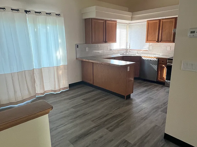 Dining and kitchen