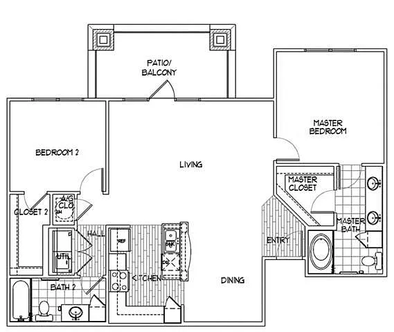 Floor plan B3