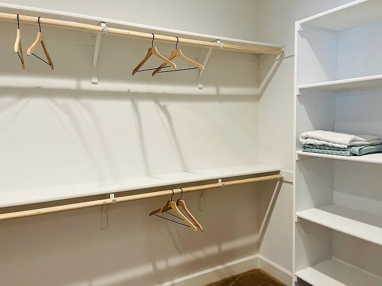 Huge walk-in closet