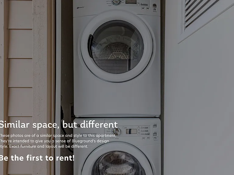 Washer/Dryer in Apartment
