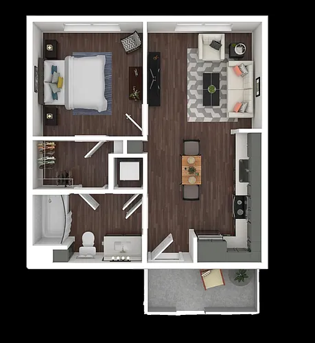 Floor plan Pilsner A1