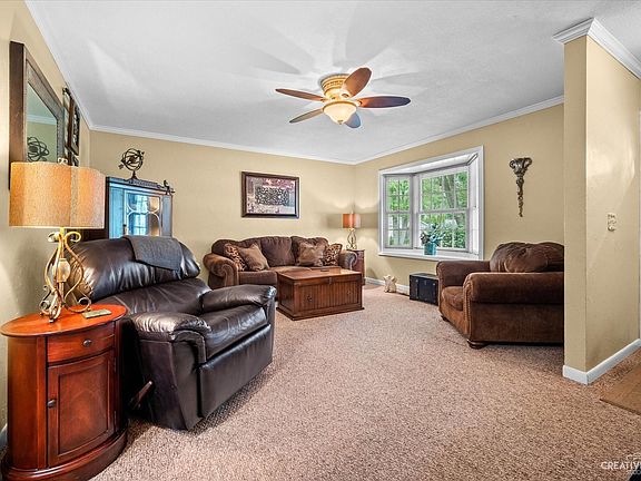 Enter through the front door to this large, bright living room.