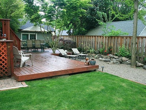 Fenced Backyard