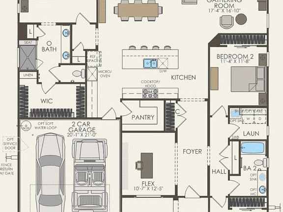 First Floor 3 br 2 ba